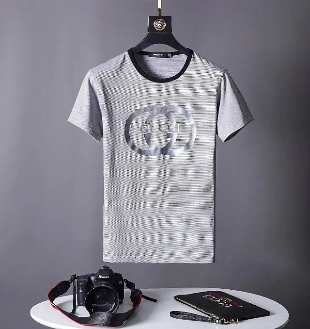 古奇2021款冬款男士休闲长袖t恤,古驰男士t恤什么面料