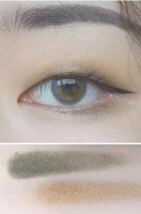 平价彩妆绿色眼影,绿色眼影怎么画好看