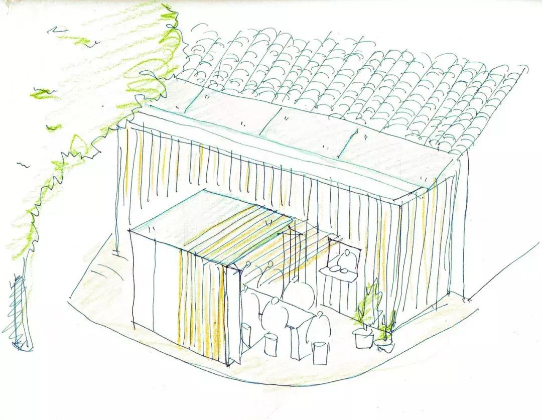 青山周平民宿设计图,四合院民宿青山周平