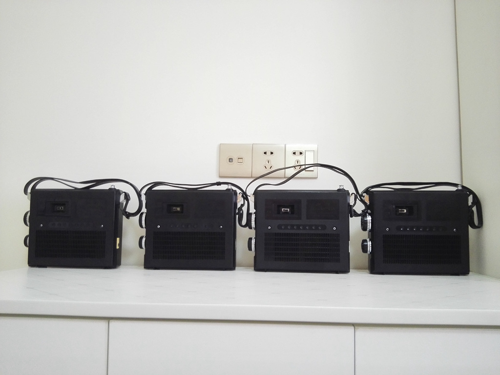 大喇叭收音机手工制作,用一个小喇叭制作简易收音机