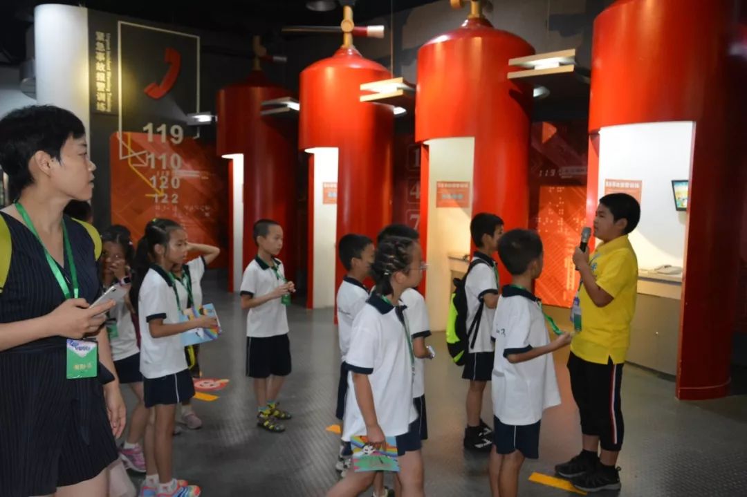 组织学生参观公共安全馆,海淀公共安全体验馆