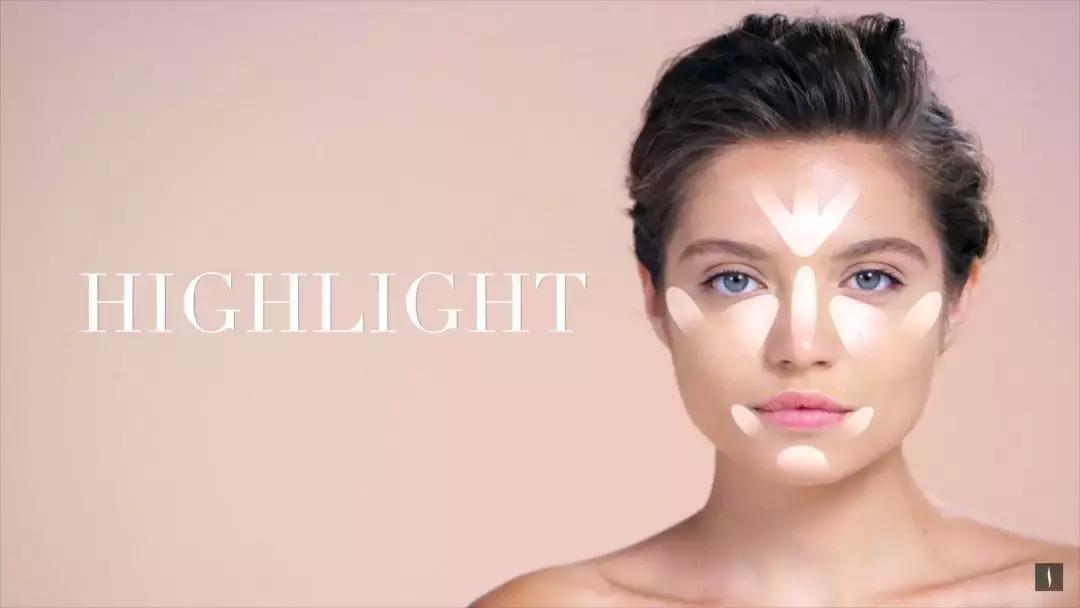 让脸小10倍的修容法,超自然的修容小技巧