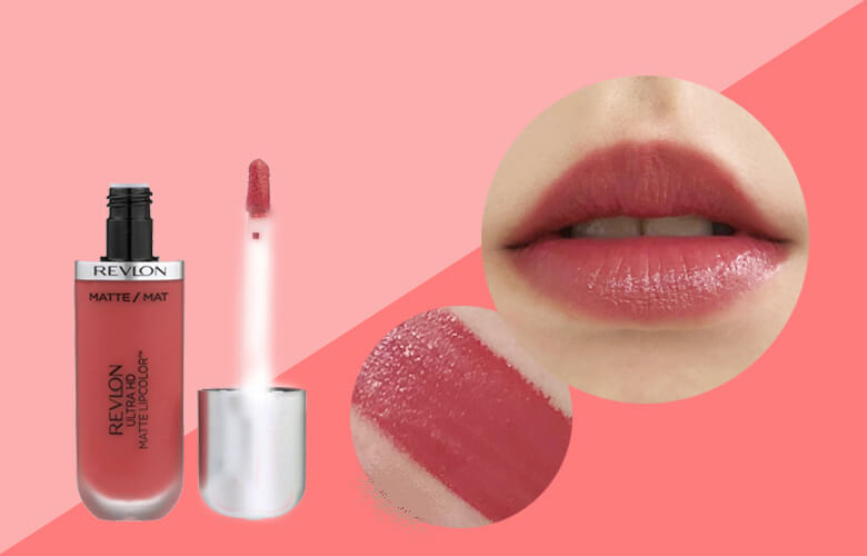 露华浓冷门口红试色,露华浓049干枯玫瑰试色