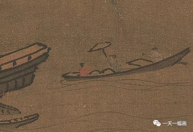 夏日西湖赏荷图,荷香清夏图