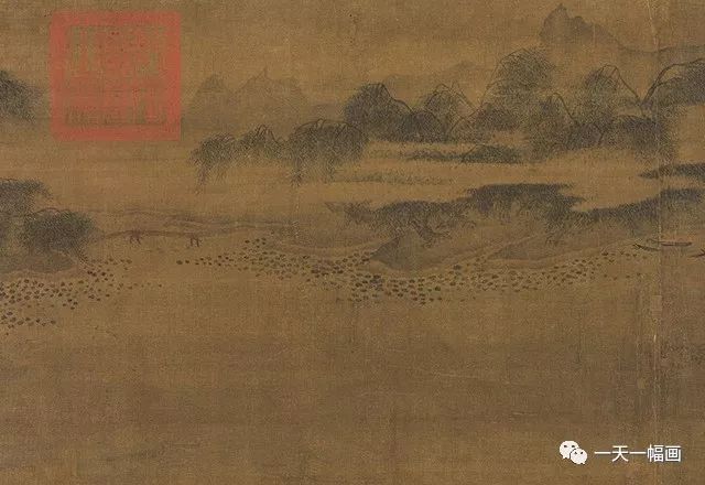 夏日西湖赏荷图,荷香清夏图