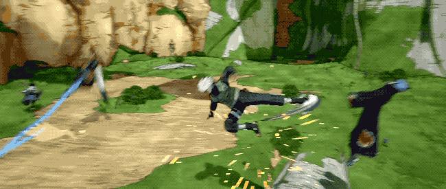 游戏火影忍者该咋玩,游戏gif