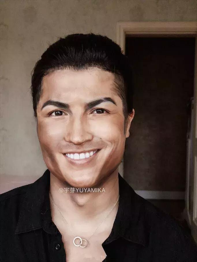 妹子化妆变蒙娜丽莎吸60W粉,《每日邮报》都来报道