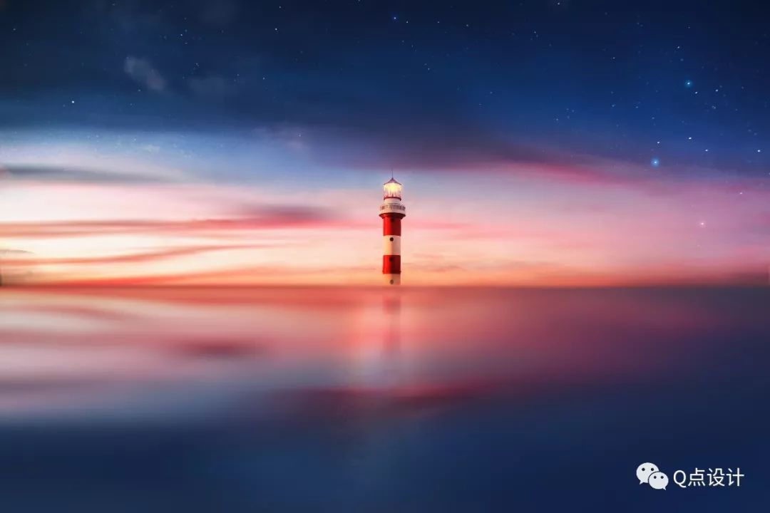 点线面ps设计图,q点造型