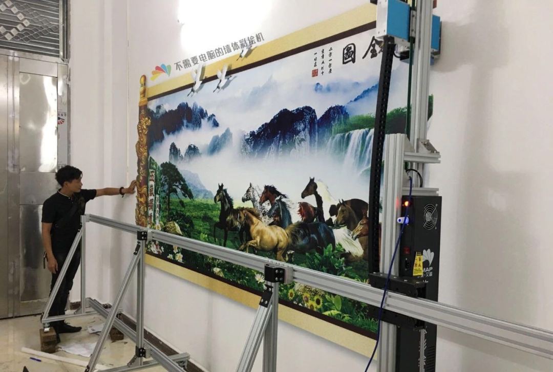 真正的墙体彩绘机,墙体彩绘机器能挣钱吗