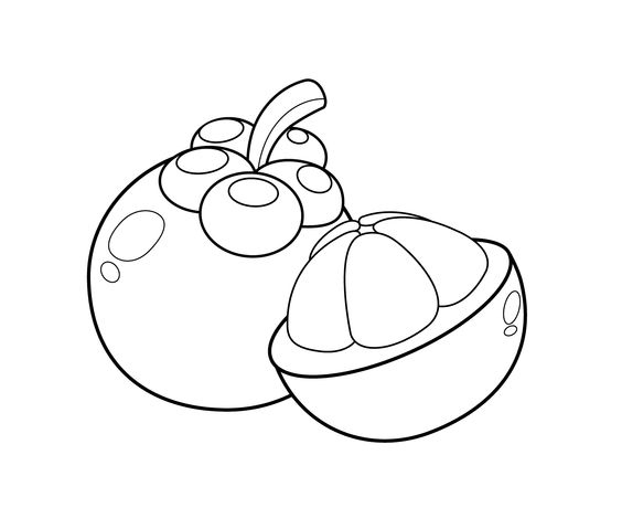 各种水果蔬菜的简笔画图片,简笔画蔬菜水果24张简单简笔画