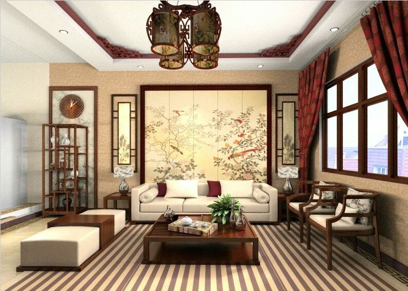 60平米小户型装修新中式风格的,88平米新风格装修