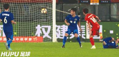 帕托权健进球集锦,权健帕托一扣兜射破门
