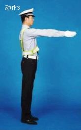 科目一交警手势图解巧记学车必备,科目一交警手势大全的理解和含义