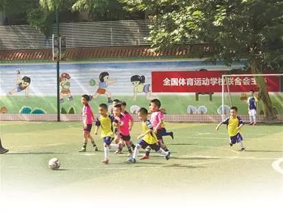 武汉市硚口区青少年足球比赛,当足球遇见中国风