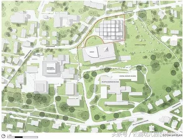 堆叠的“积木”｜藤本壮介新作——瑞士圣加仑大学学习中心