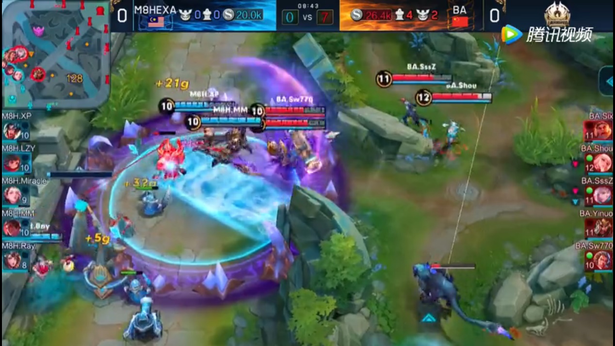 BA黑凤梨快攻完胜M8H,这次的BA真有这么强?赛后阵容与节奏分析