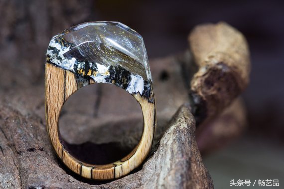 戒指水晶diy,又简单的又漂亮的手工戒指