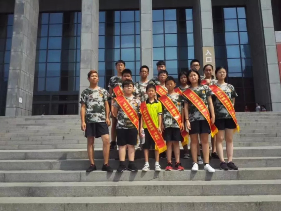 穿越与瞻仰——济南大千文化国学军事夏令营参观山东博物馆