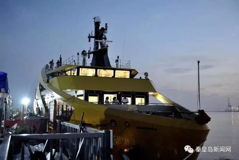 寻仙2号游轮秦皇岛,老外体验中国游轮