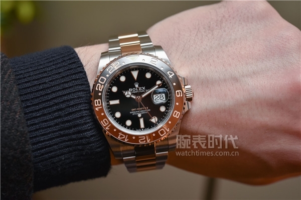 劳力士超公价款蓝钻,劳力士128238钻圈烟熏绿