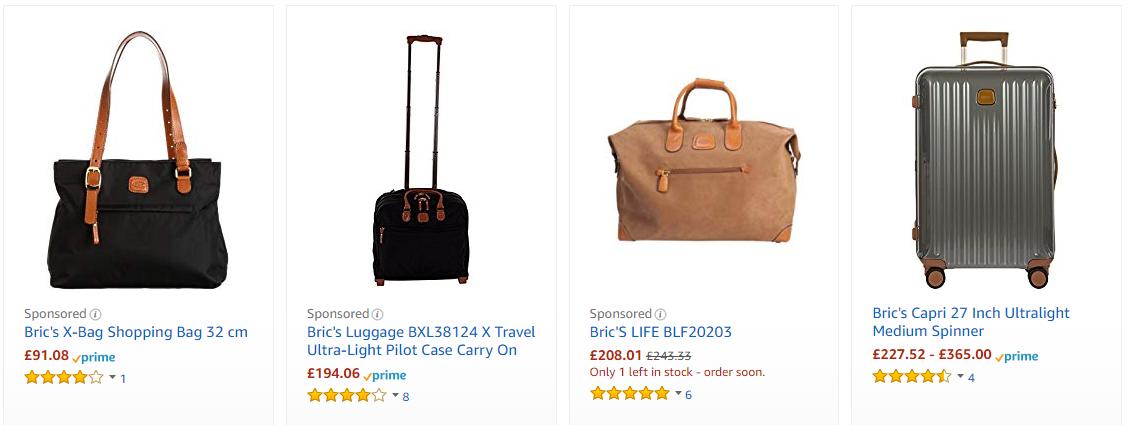 英国线上市场最受欢迎的行李箱包品牌TOP30