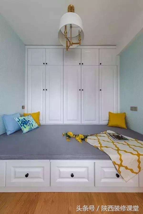 10平米卧室装修效果图榻榻米,大卧室榻榻米装修风格现代简约