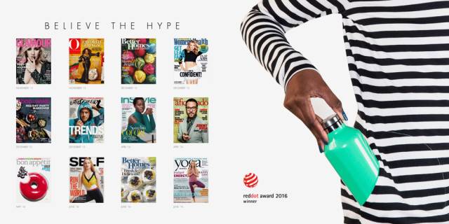 能装各种冷饮的保温杯,还是金球奖伴手礼