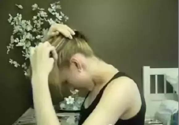 舞蹈发量少盘头教程,表演盘头的简单方法