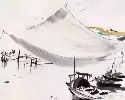 吴冠中笔下的船在哪里,吴冠中笔下的船图片
