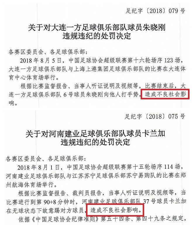 中国足协对球员的惩罚,中国足协遭全球禁赛