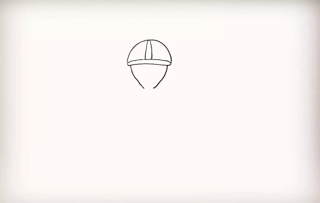 简笔画骑摩托车,骑摩托的小狗简笔画