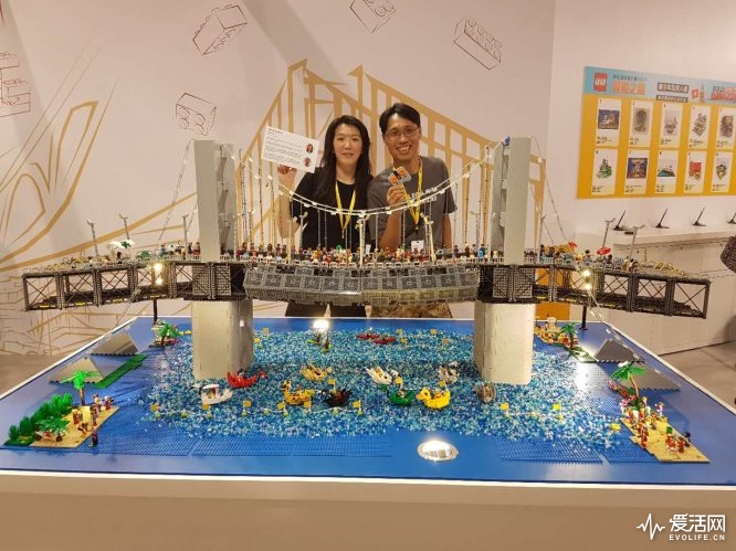 齐聚百名玩家的乐高作品展看高手们拼出一个未来世界
