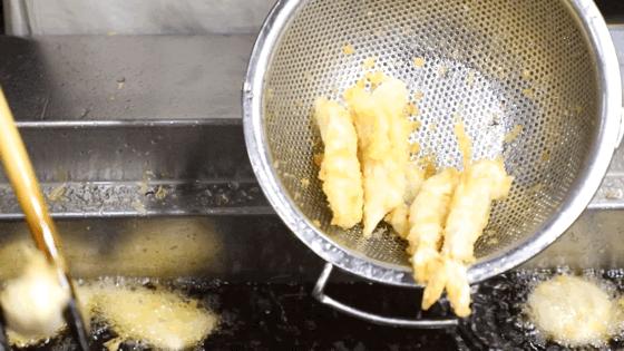 日式大虾天妇罗的正确做法,日本料理店天妇罗正宗做法