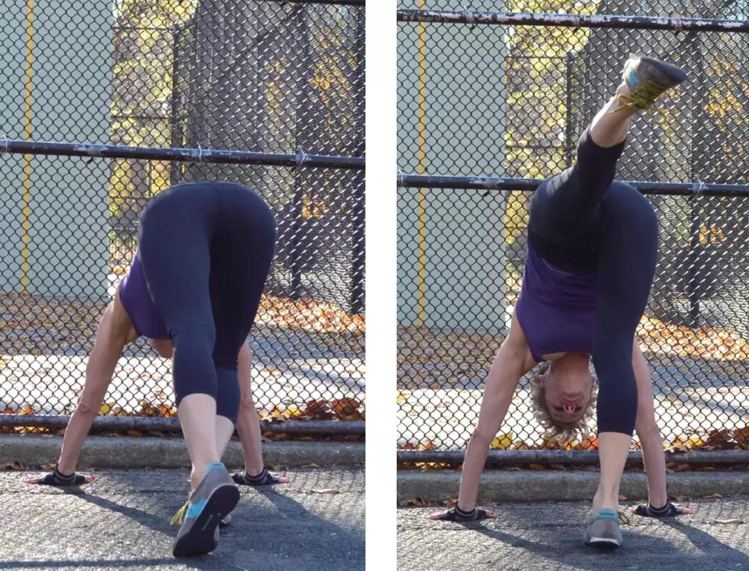 离墙倒立的诀窍,初学离墙倒立技巧