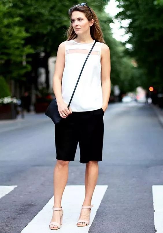 到公司上班可以穿短裤吗 (短裤怎么穿出高级范儿)