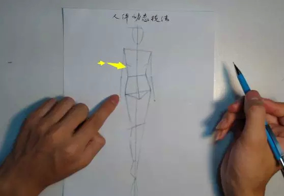服装设计人体动态,服装设计人体结构画法