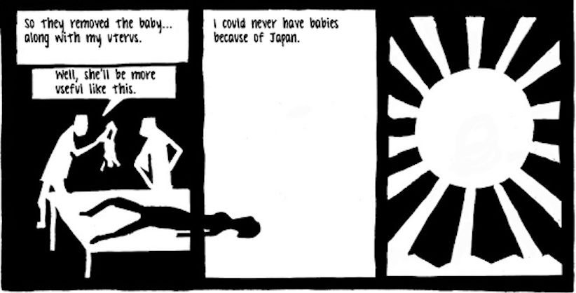 毒打、强奸、*虐性**……他把一个女人的真实故事画成漫画,看到第几张你哭了?