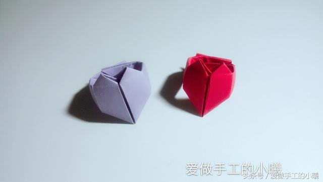 纯手工折纸蝴蝶戒指慢动作教程,很火的蝴蝶戒指折纸教程慢动作