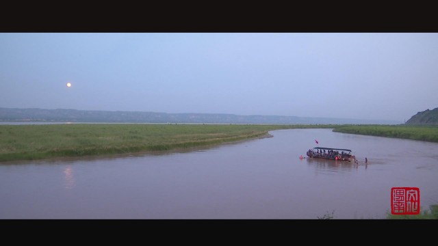 独特民俗黄河灯,岔峪放河灯的传说