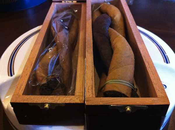 纠缠不休的盘蛇雪茄