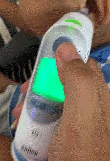 博朗耳温枪怎样切换儿童大人模式,博朗婴幼儿耳温枪怎么用