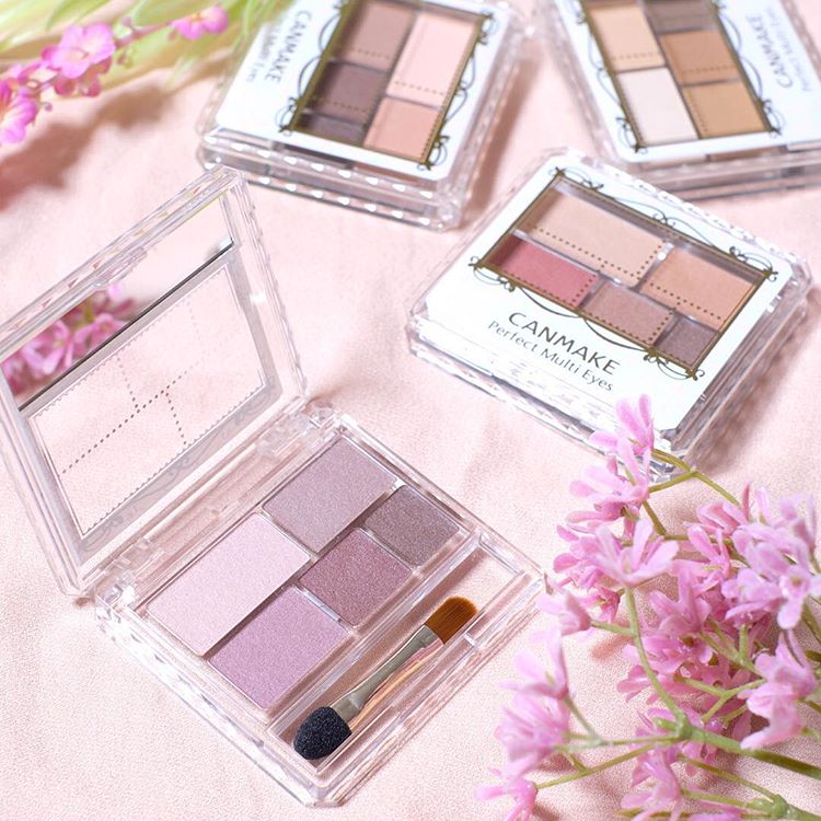 canmake新款眼影色号推荐,canmake眼影教程新品