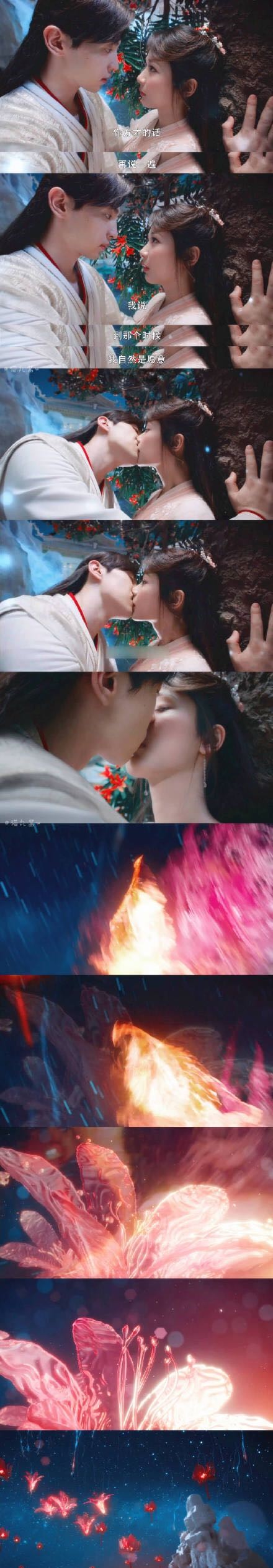 旭凤第一次灵修vs第二次灵修,香沉沉烬如霜灵修花絮