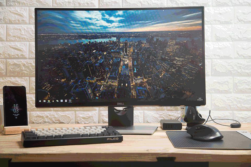 戴尔显示器27寸u2715h评测,戴尔2716h曲面显示器