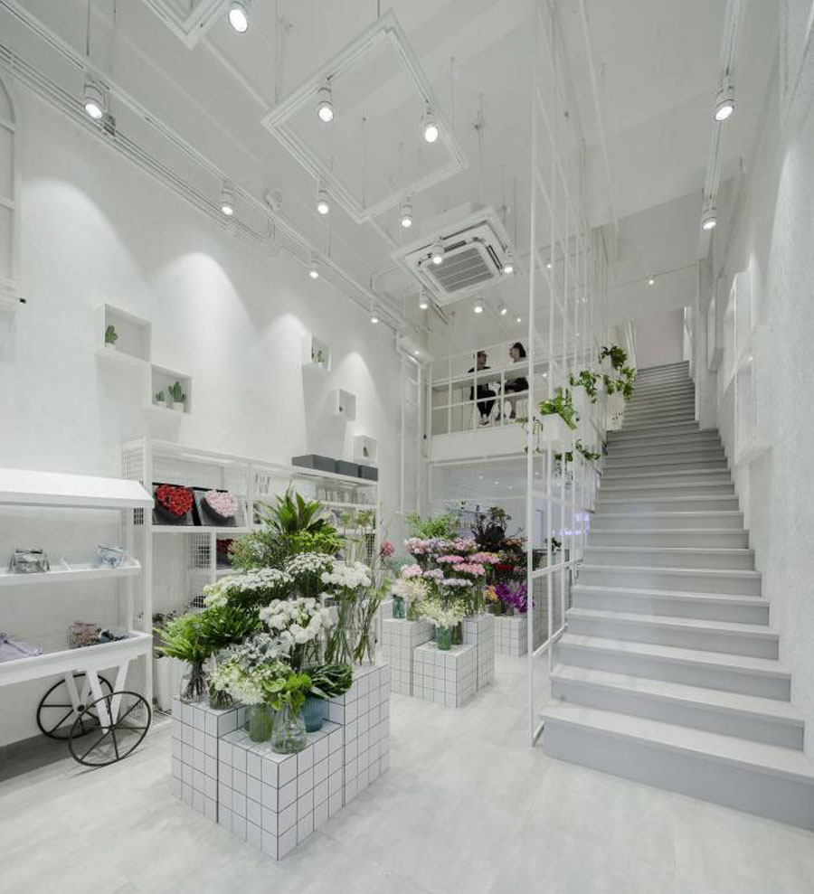 花店logo创意设计,花店设计案例欣赏