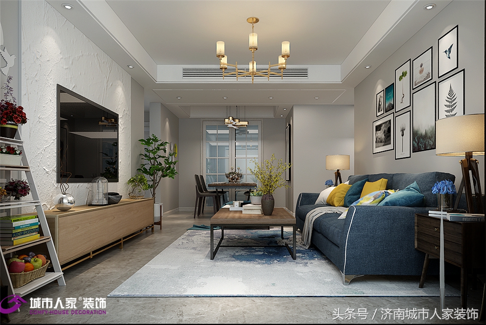 四季花城117平装修效果图,三庆御园洋房224平样板间