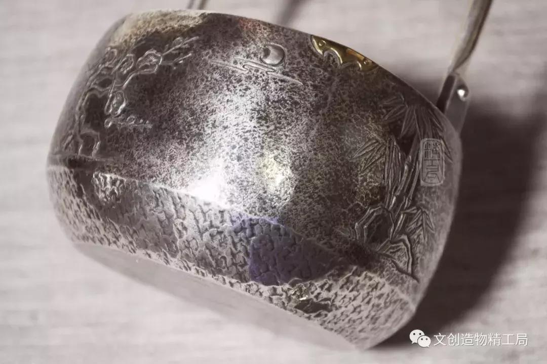 文创造物精工局银壶怎么样,银壶干烧后修复完成