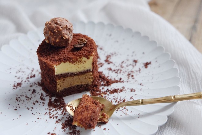 慕斯提拉米苏法式芝士蛋糕,提拉米苏芝士流心蛋糕