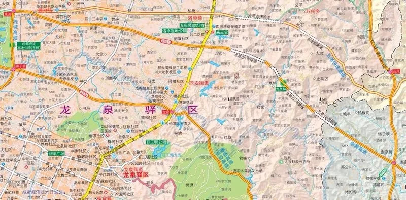 成都环形路“家族史”:全国第二个地图标有六环的城市