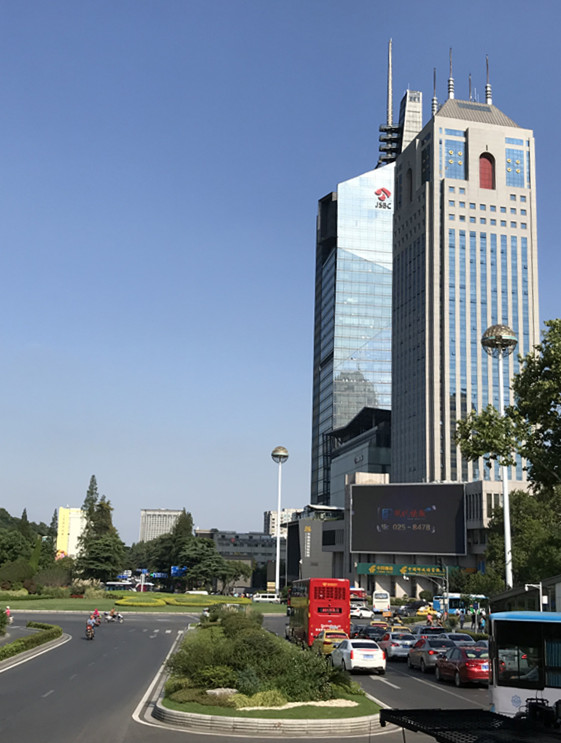 不一样的南京鼓楼,过去的南京鼓楼